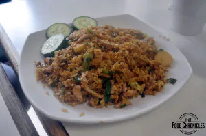 Nasi goreng with chicken at Ayam Goreng 99