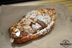 Almond croissant from Breadfern, Redfern
