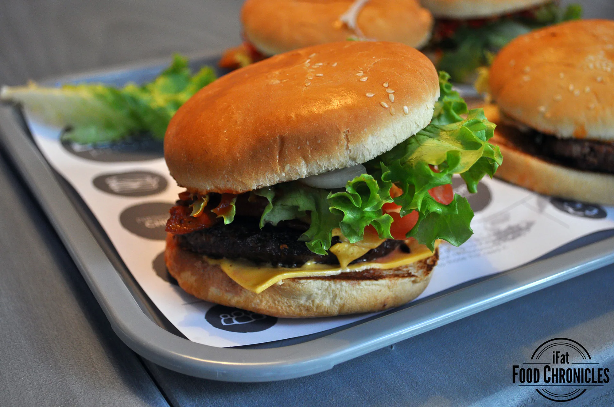 Burger Project, CBD — burger project cheese and bacon
