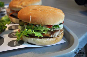 burger project spicy chicken