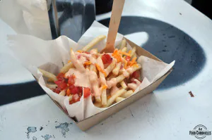 mister gee burger truck dirty fries