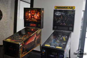 Google offices pinball
