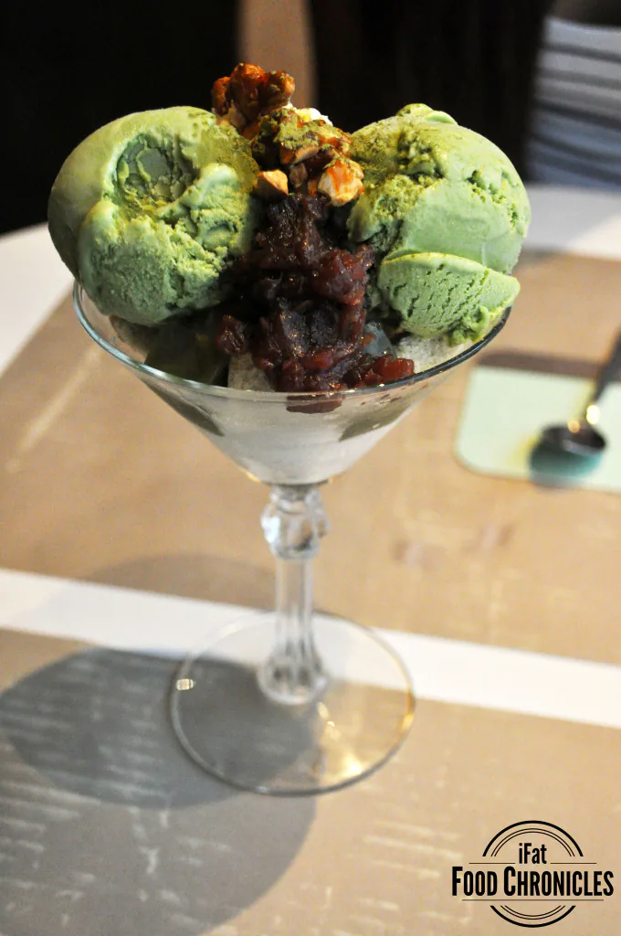 Matcha Parfait at Sushi E