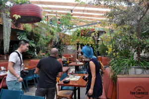 Food bloggers in the wild