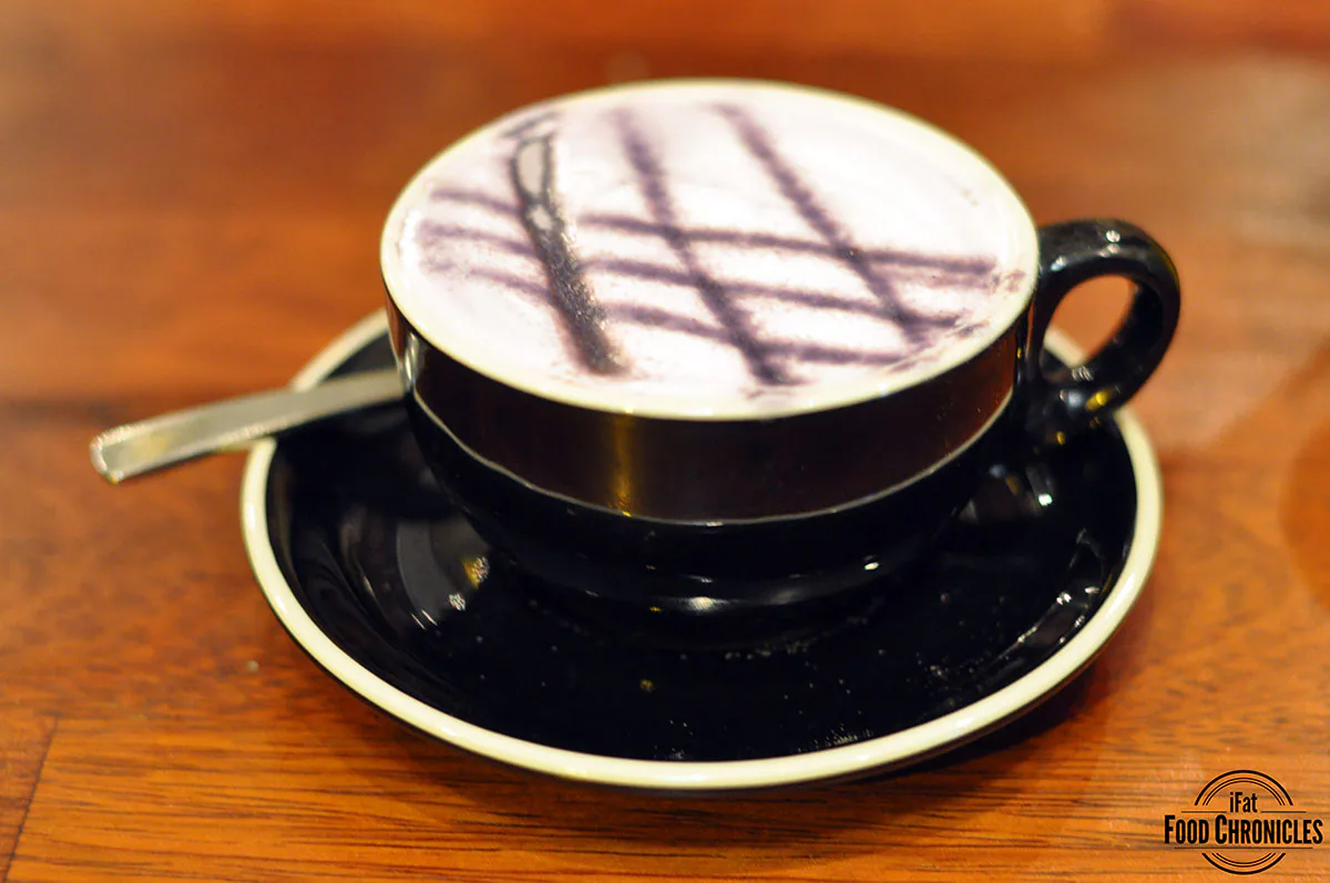 Taro latte
