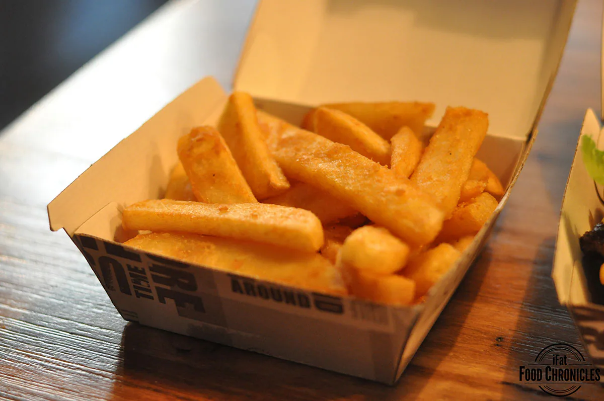 Beer battered chips
