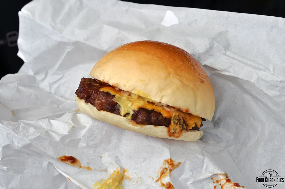 vics meat market smoked wagyu cheese burger