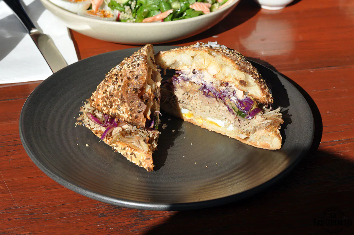 wedge espresso pulled pork sandwich
