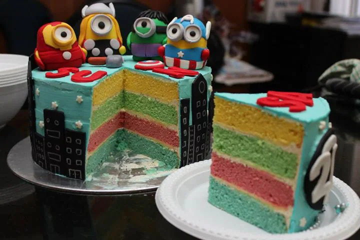 the sweet lab minions avengers