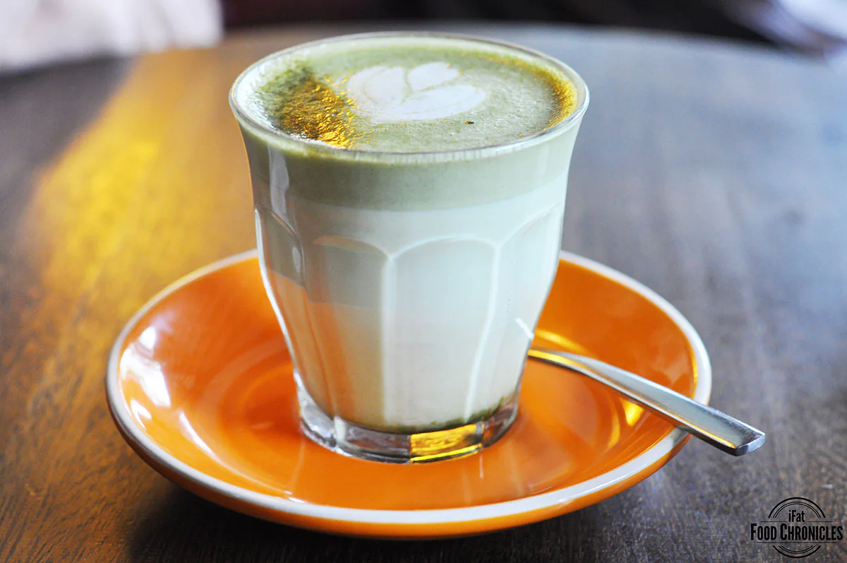 green tea latte
