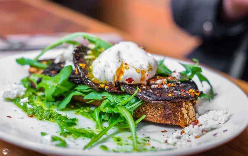 roastville mushroom bruschetta