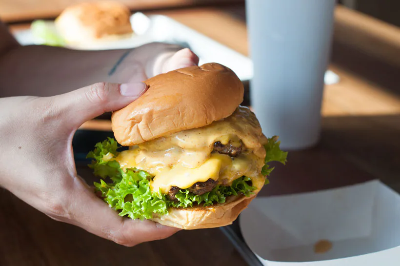 Jacks Newtown, Newtown — jacks newtown double cheeseburger