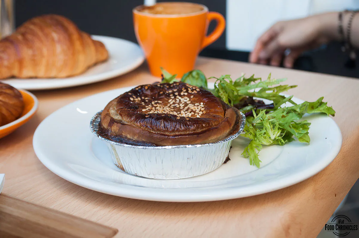 textbook chicken mushroom pie