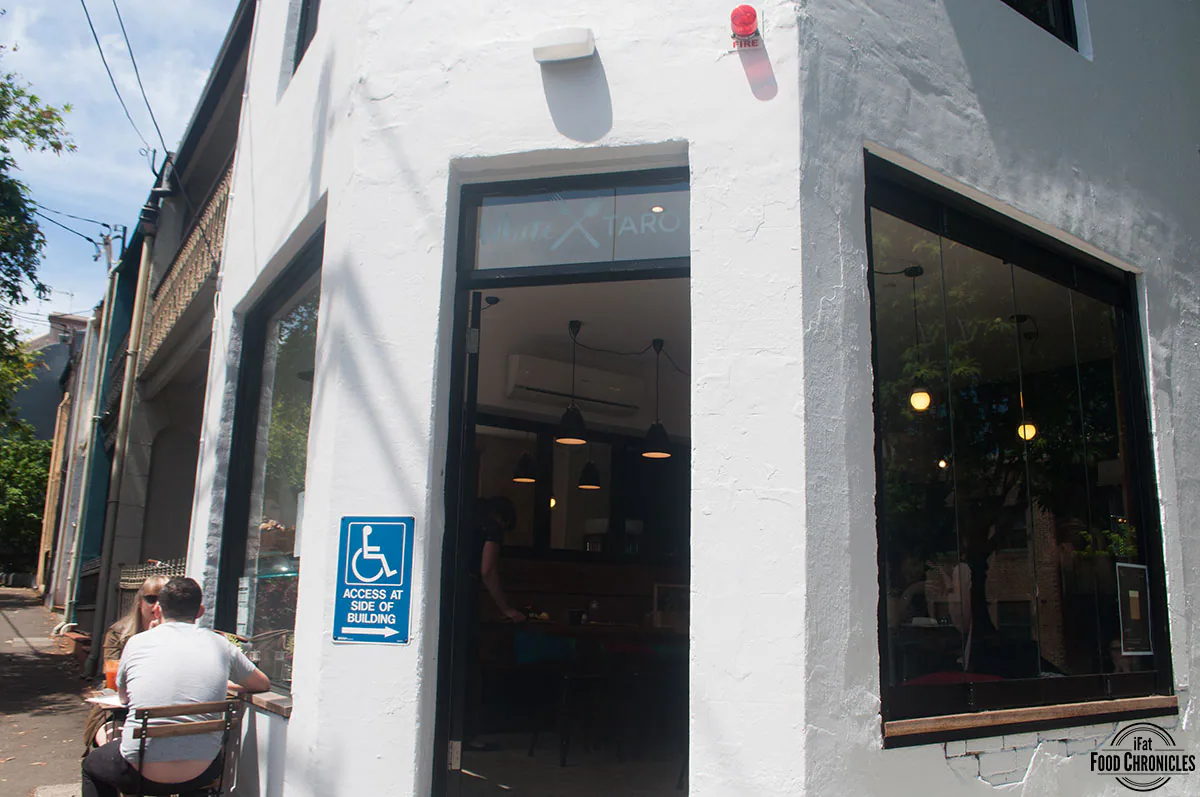 white taro cafe surry hills