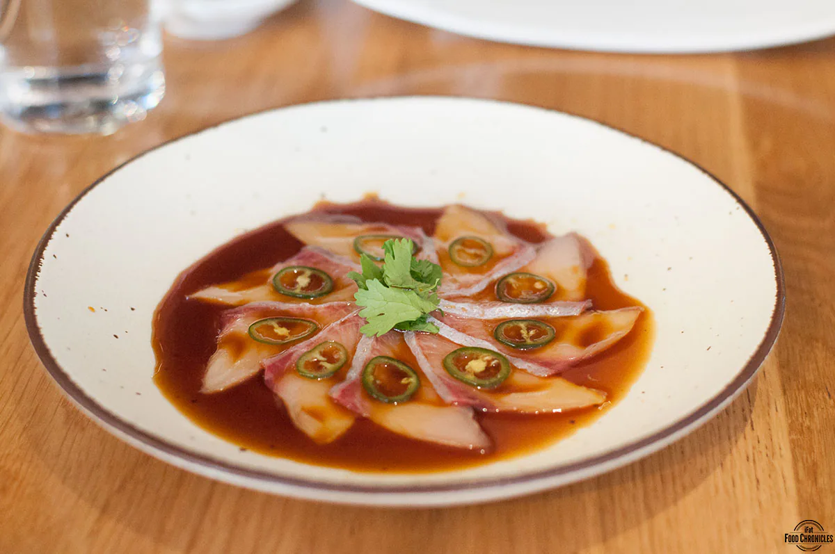 sake kingfish jalapenos