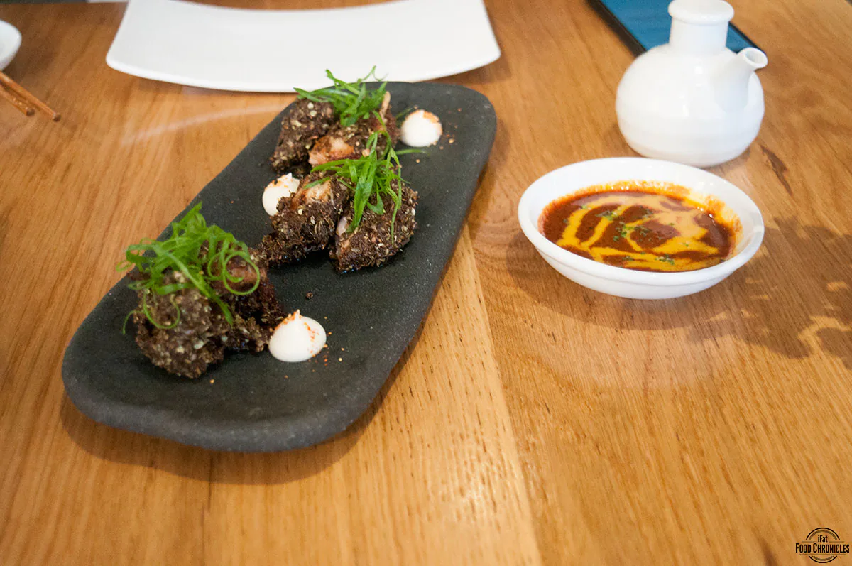 sake quail karaage