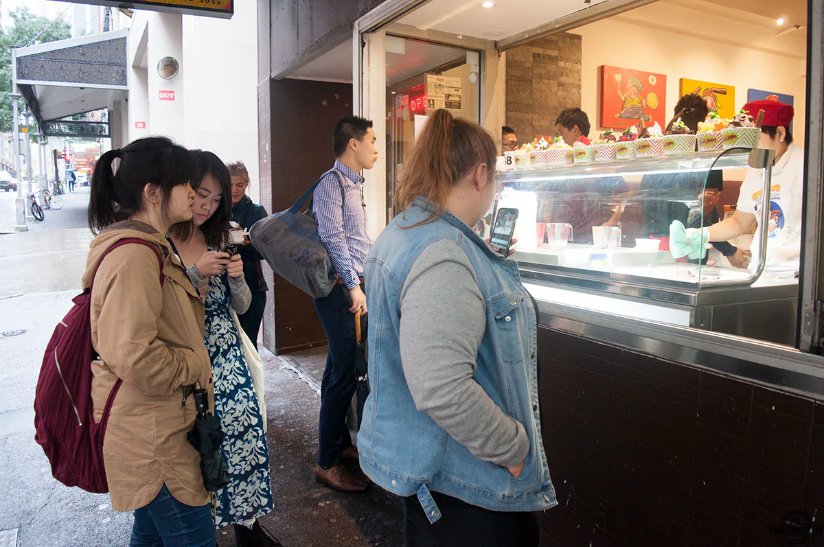 ice cream scrolls sydney