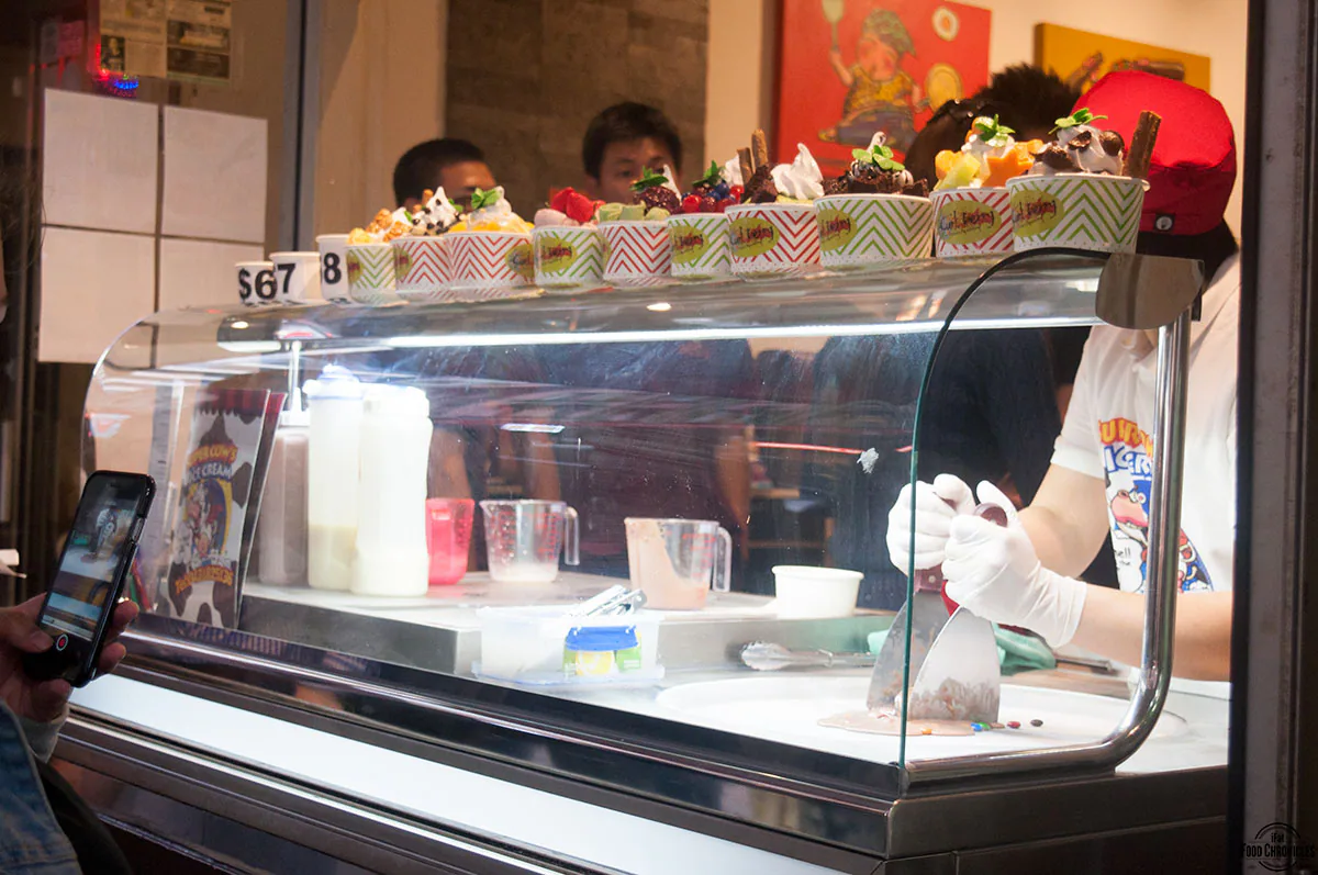 ice cream scrolls sydney