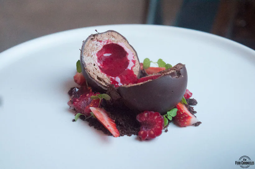 koi dessert bar chocolate