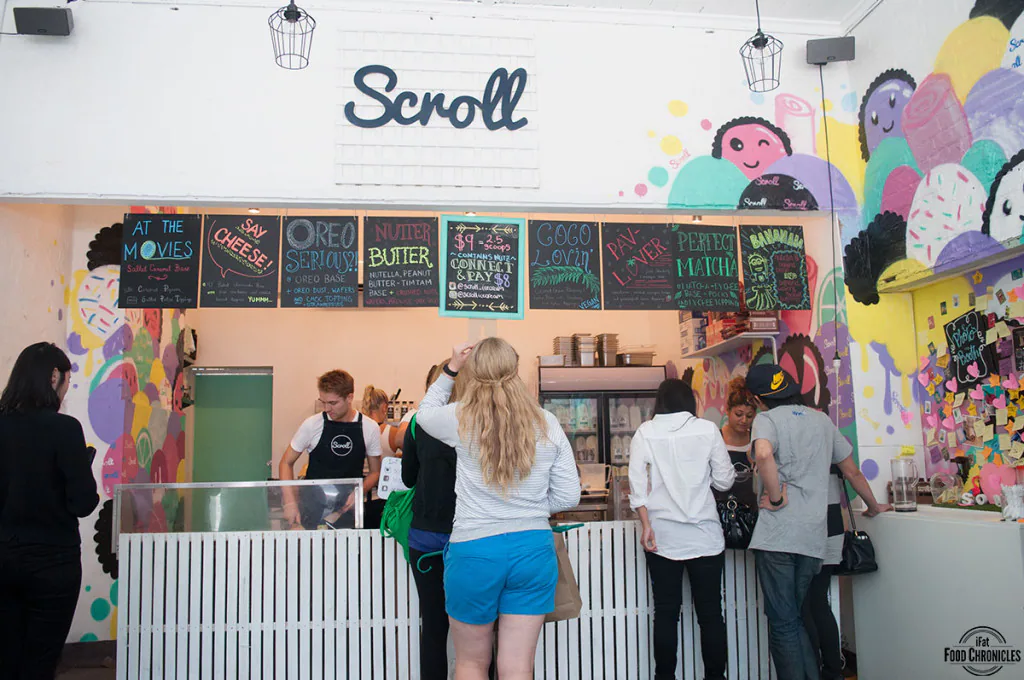 scroll ice cream Melbourne
