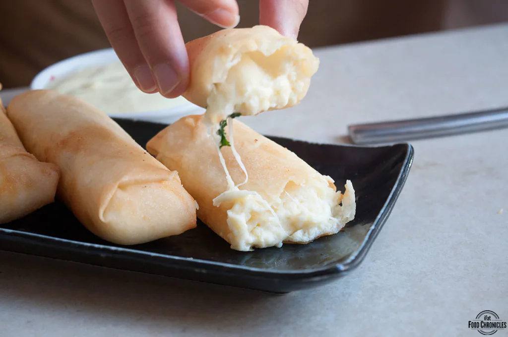 lazy suzie lobster spring rolls
