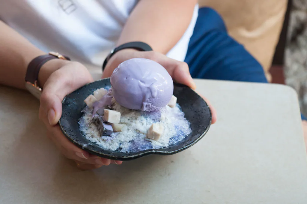 lazy suzie taro ice cream