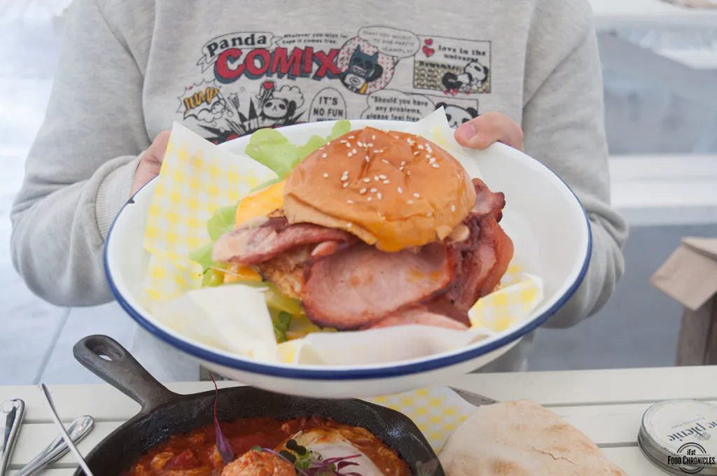 the picnic breakfast burger