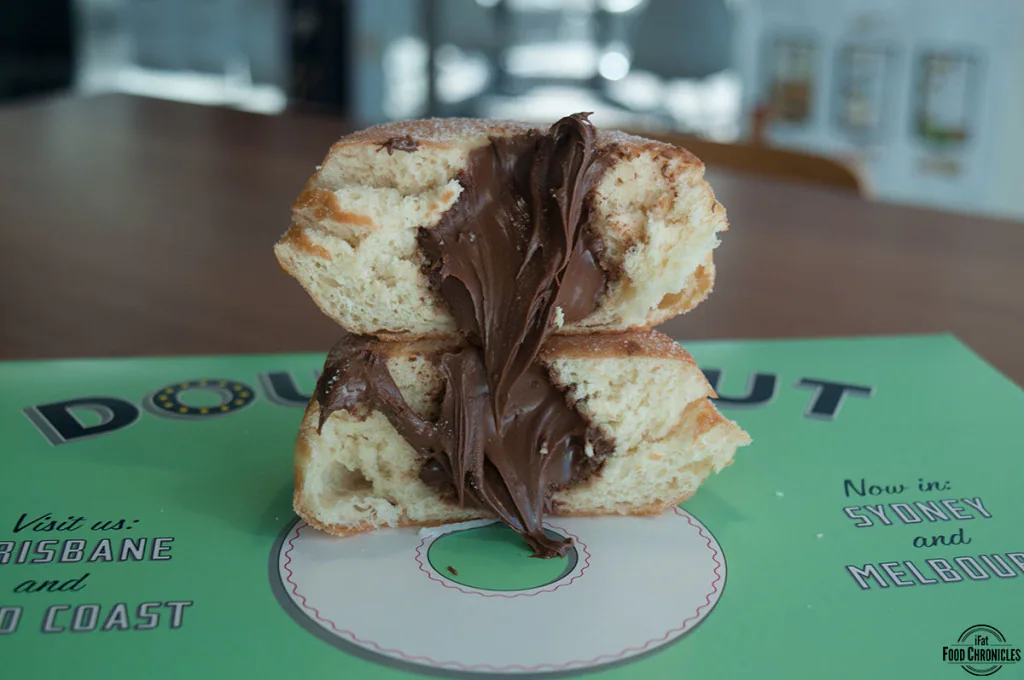 nutella donut doughnut time