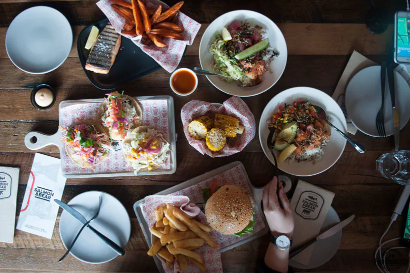 Salmon and Bear, Newtown — salmon and bear seafood
