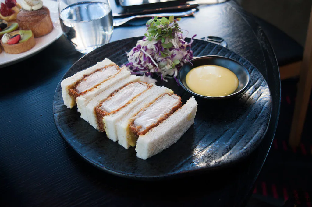 sokyo breakfast pork katsu sandwich
