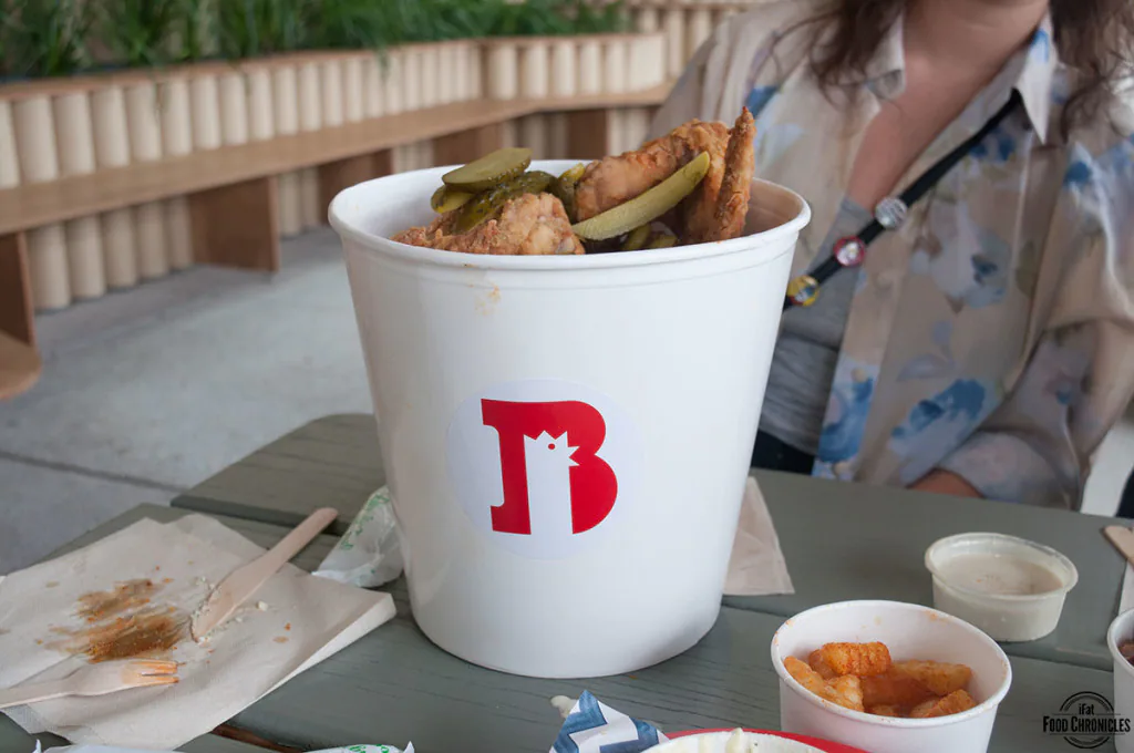 belles hot chicken baller bucket