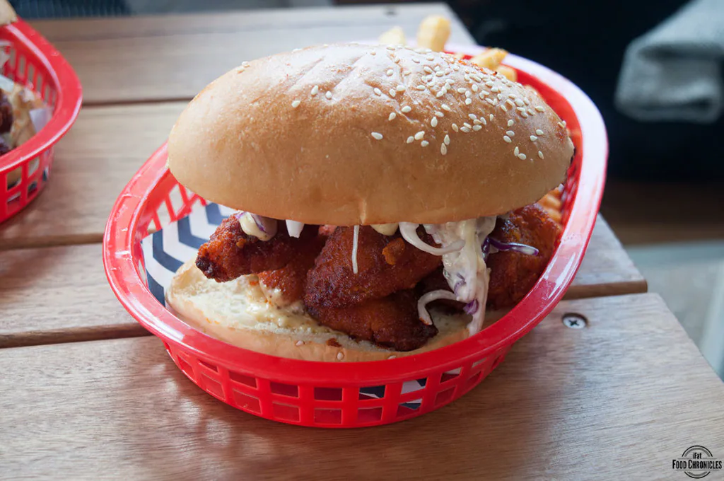 belle's hot fish sandwich