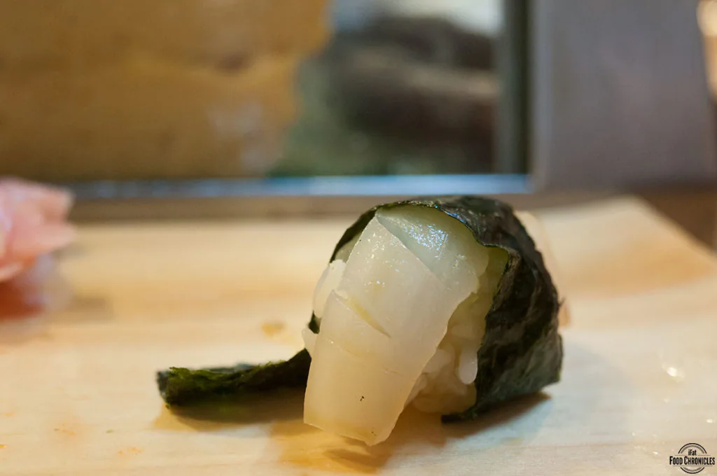 Sushi Daiwa squid