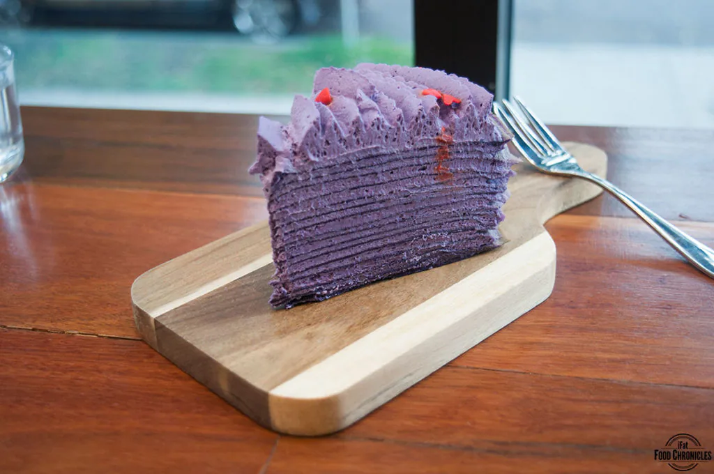 cuppaflower taro crepe cake