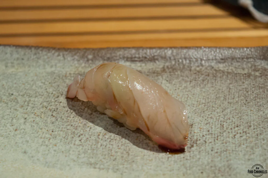 Bass groper with citrus