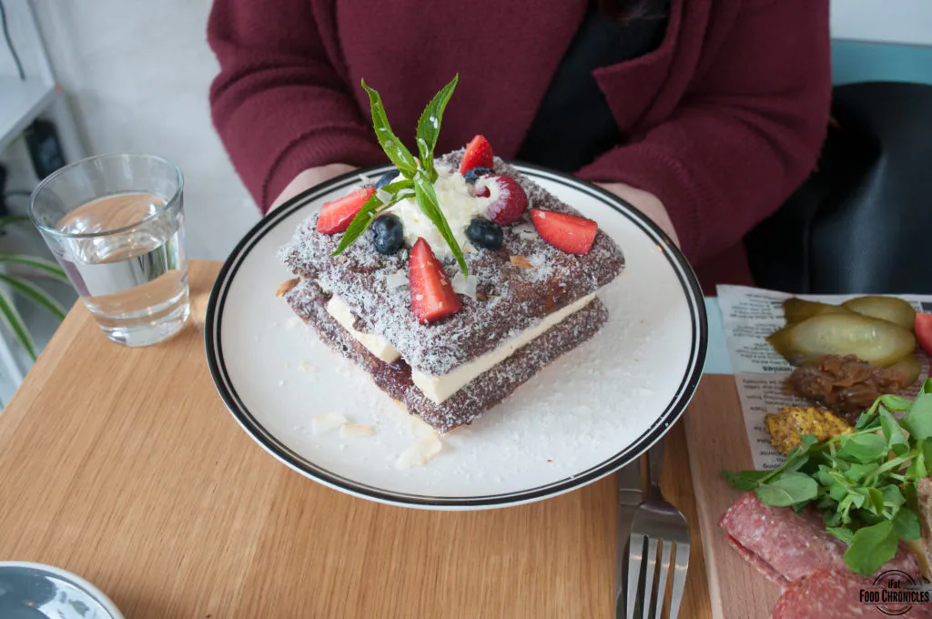 paperboy lamington waffles