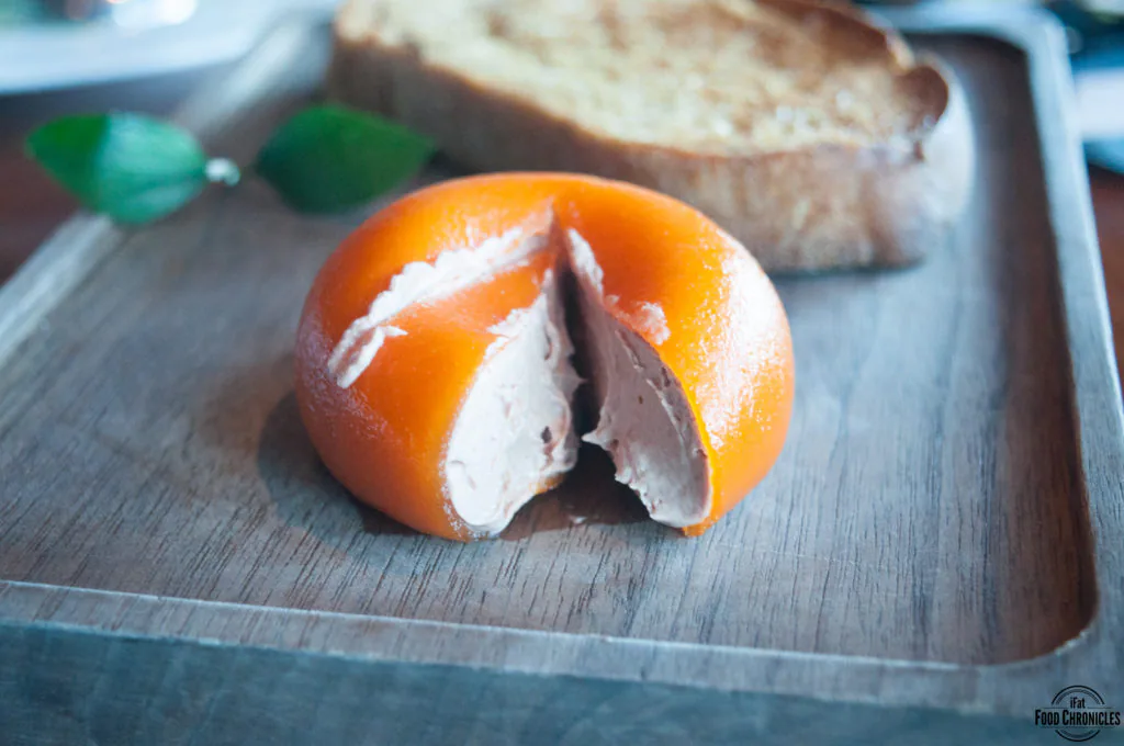 Dinner by Heston, Melbourne — food and venue photograph — dinner by heston melbourne meatfruit 2