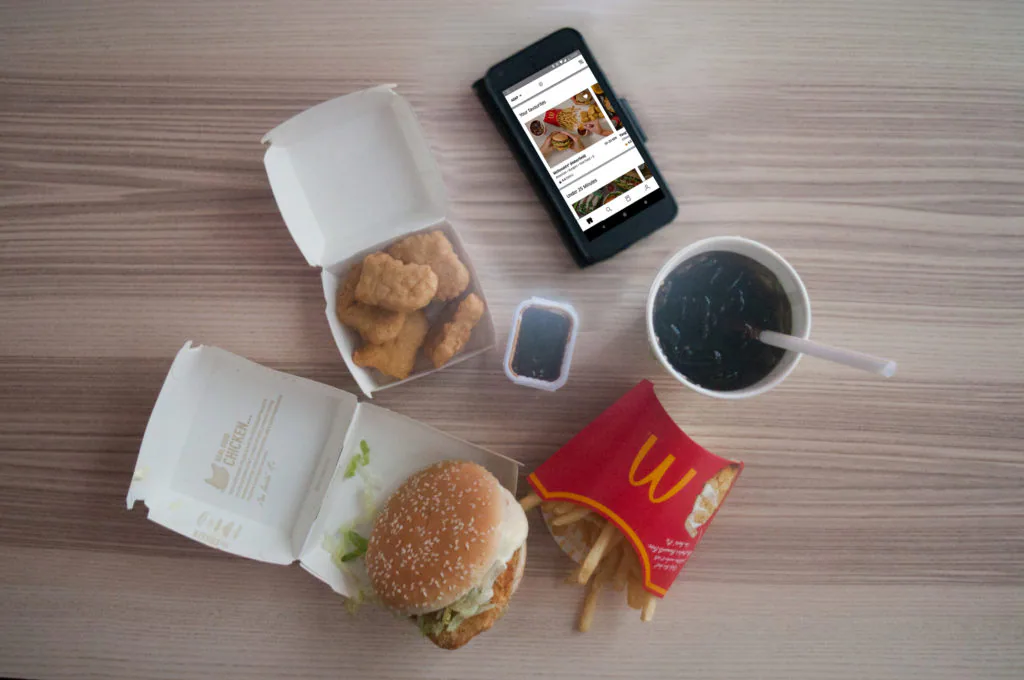 Medium McChicken Meal with McNuggets