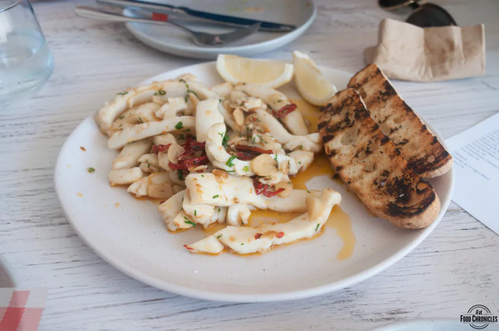 Calamari at Fich at Petersham