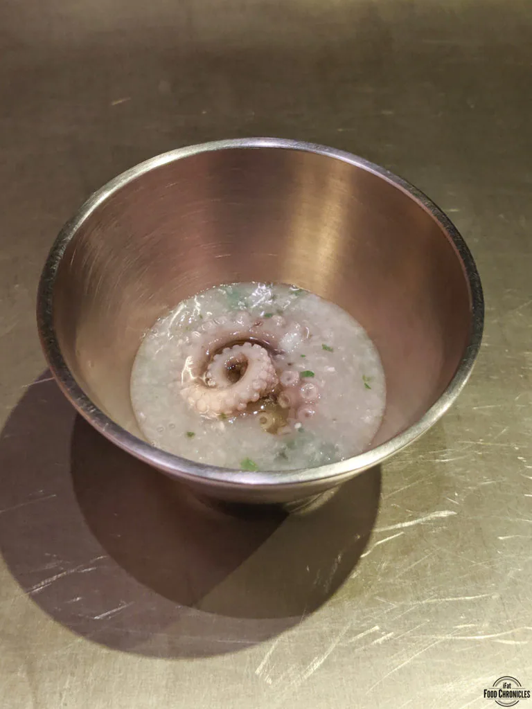 Octopus congee