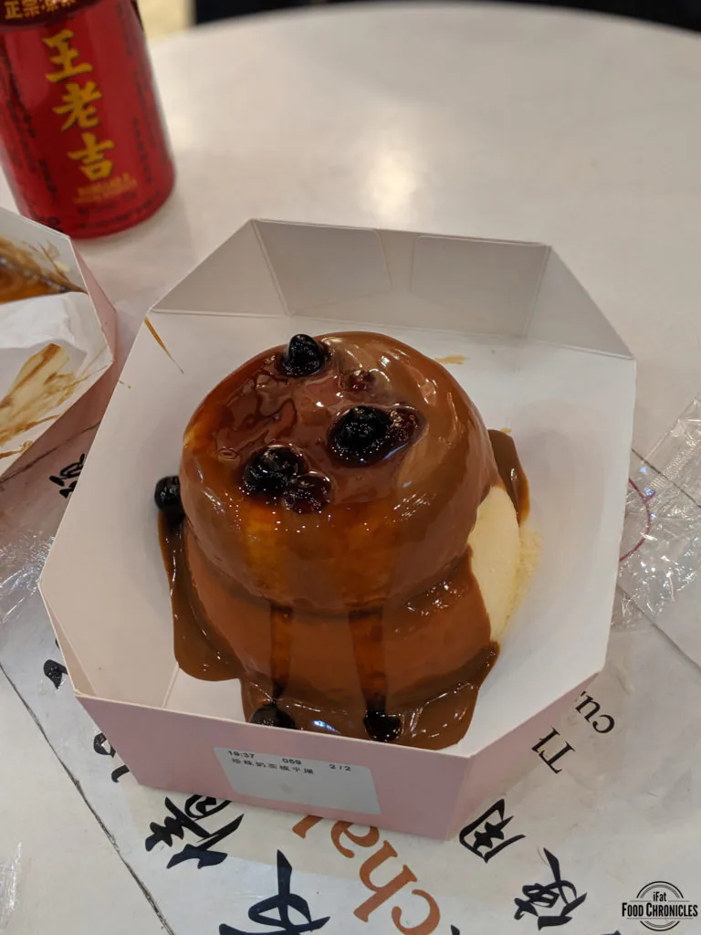 cha ball milk tea souffle pancakes