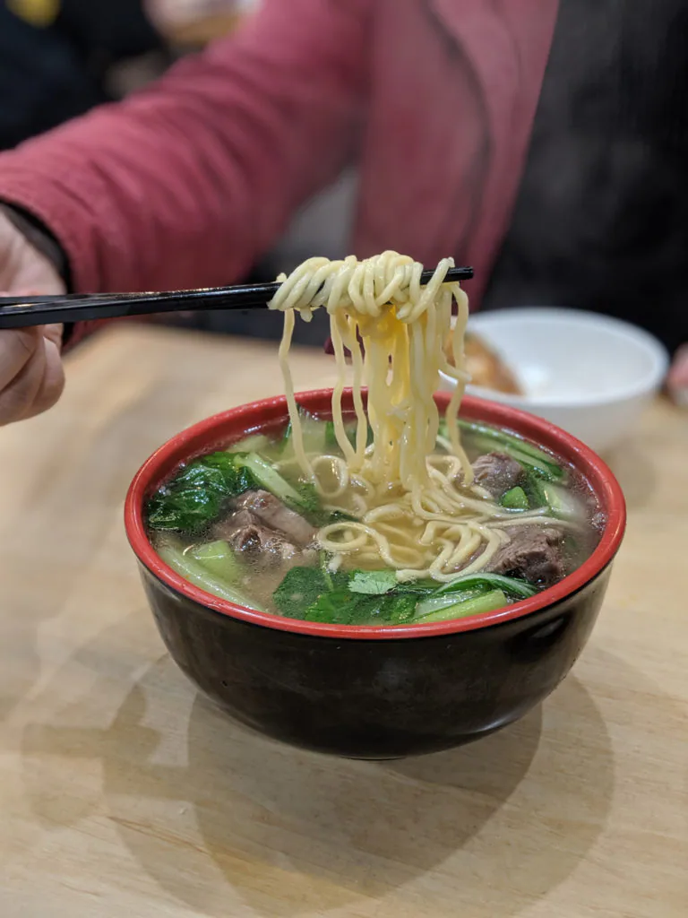 Taiwanese Beef Noodle Soup