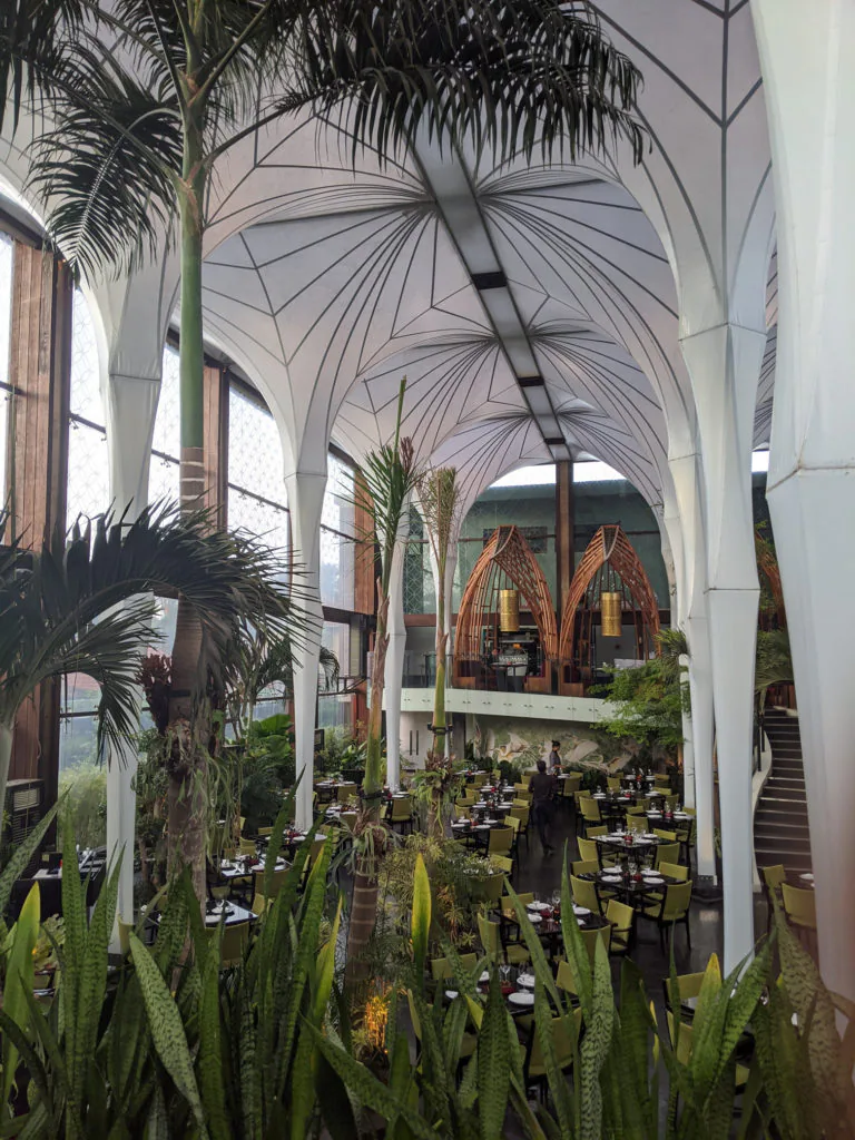 The stunning interior of Merah Putih in Bali