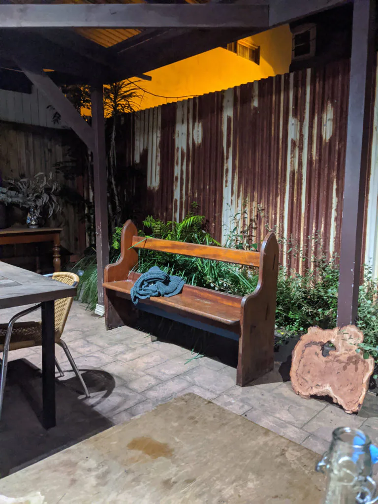 Courtyard of Bush in Redfern
