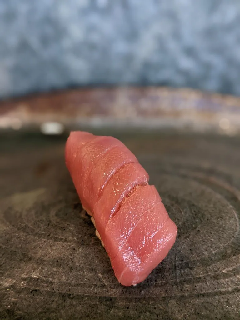 Marinated chutoro