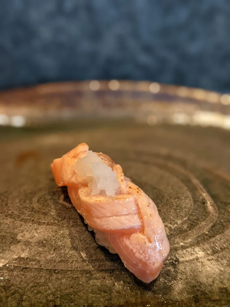 Salmon belly
