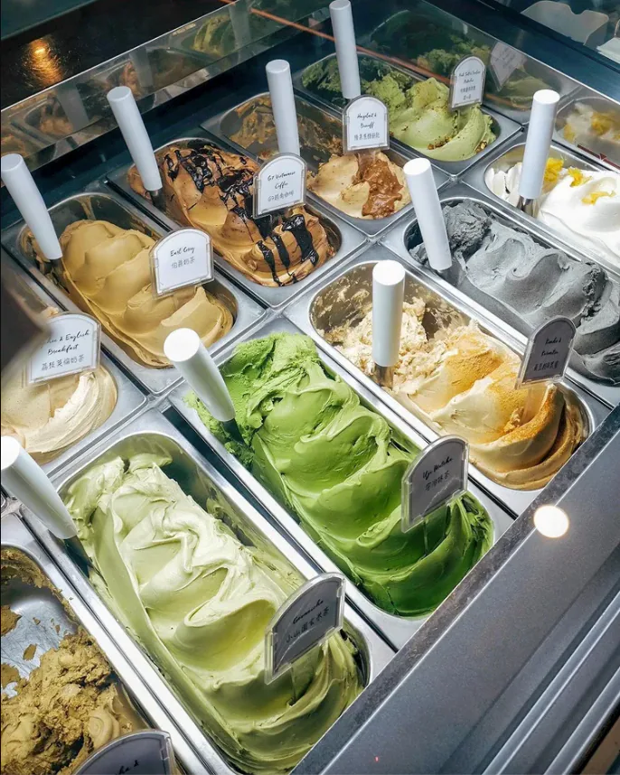 Look at all of these flavours! Image Credit: Ice Kirin Bar Instagram