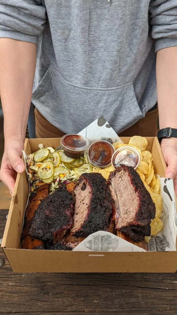 A full rack of beef short ribs