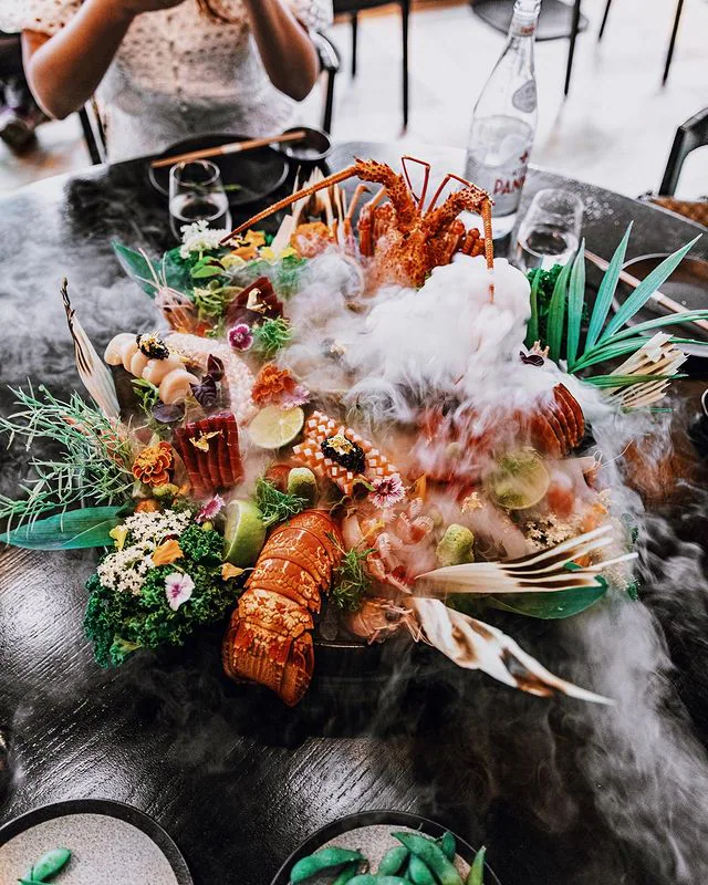 Plenty of fish in the sea but not many served quite like this Photo credit: Chloe’s Instagram