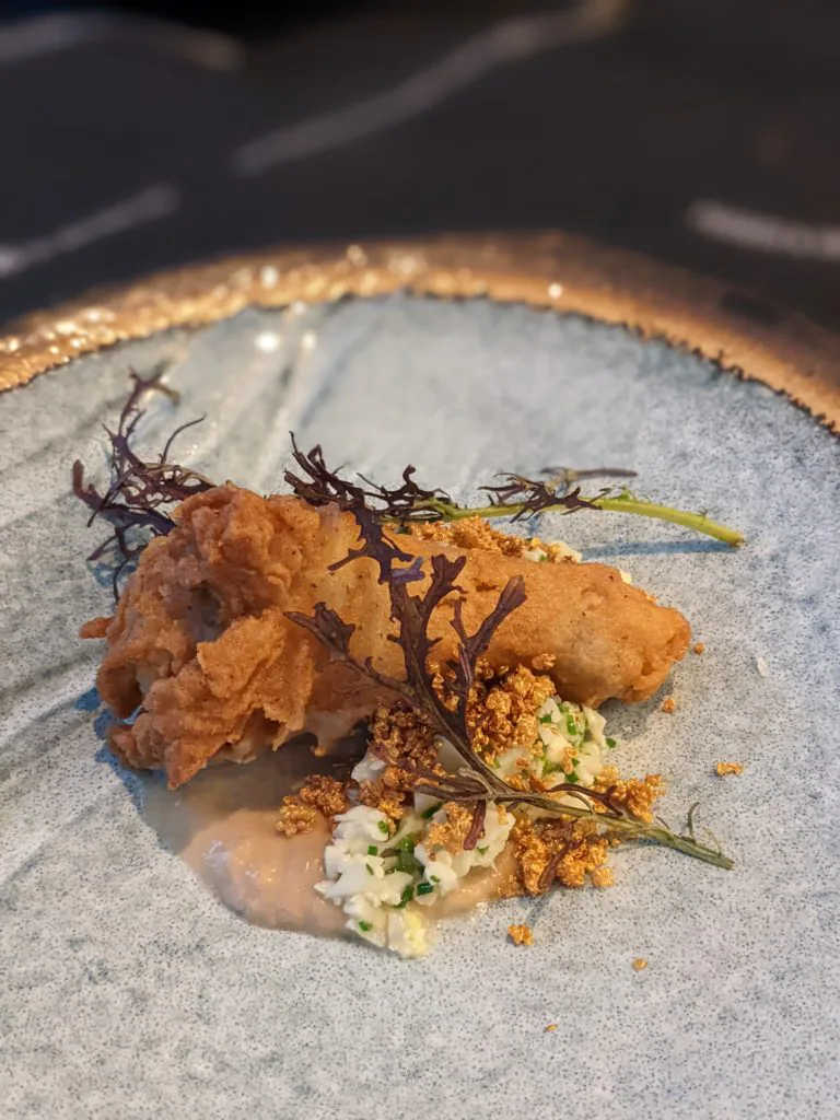 La di da drumstick with quinoa and GOLD
